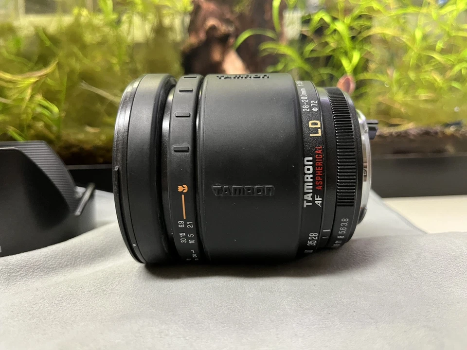 Tamron AF Aspherical LD 28-200mm 1:3.8-5.6 K Mount with lens Hood - Image 3 of 4
