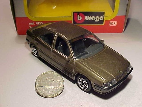 Citroen Xantia Burago Bburago 1996 4 pulgadas 4 pulgadas diecast como nuevo en caja - Imagen 5 de 8