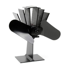 Kaminofen Ventilator 2 Blatt Ofengebläse Kaminventilator Ofenventilator stromlos
