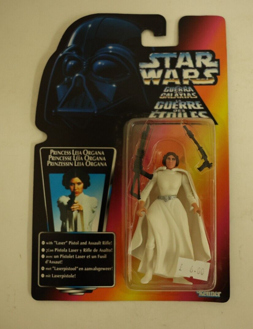 Kenner Star Wars Power of the Force Princess Leia Organa. Carded Sealed