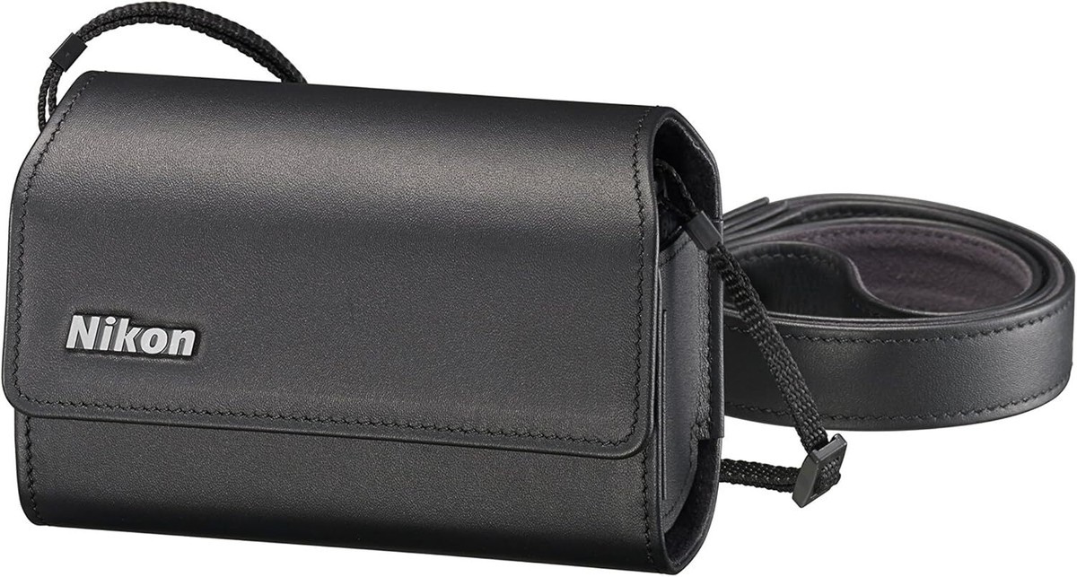 New Nikon CSNH54BK Leather Case and Strap for COOLPIX A900