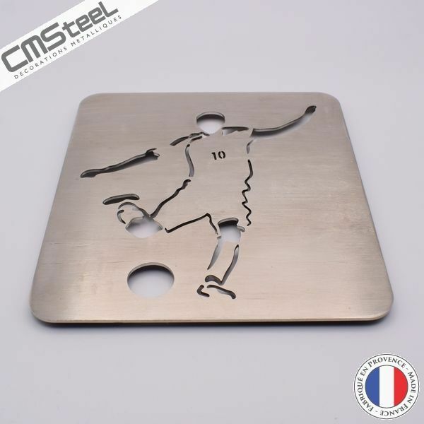 Dessous de plat football inox parfait pour vos soirées match et apéritifs entre amis