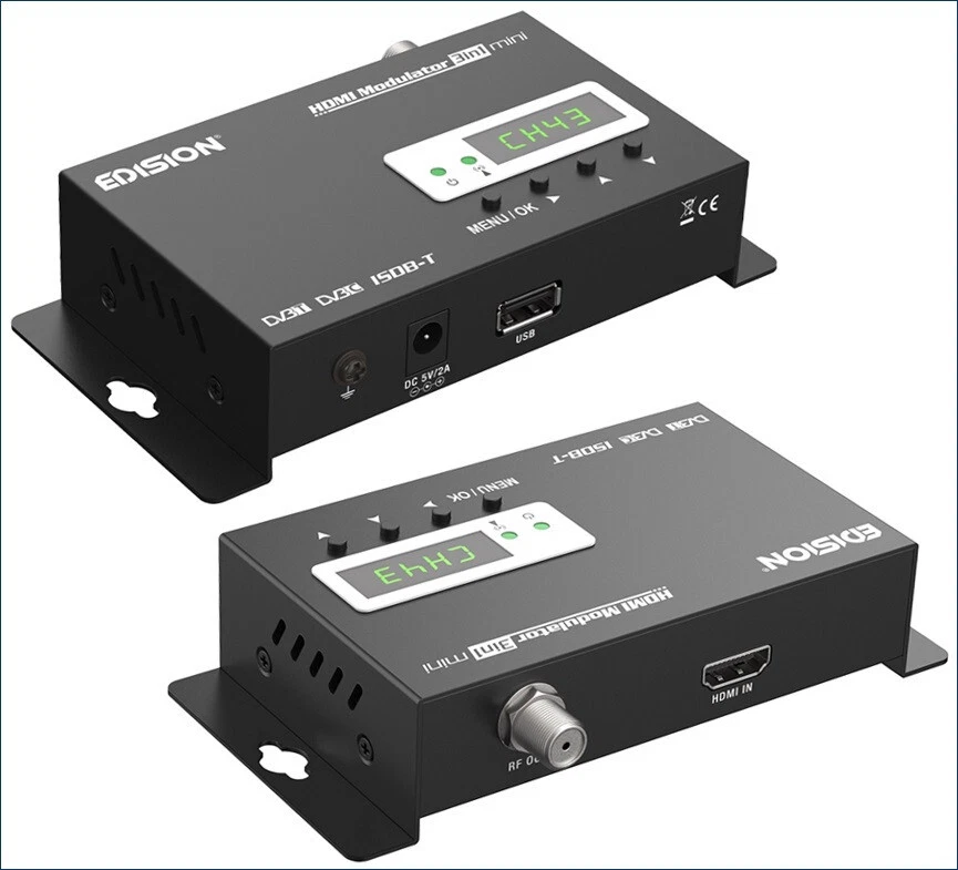 Modulatore RF VHF UHF Digitale DVB-T HDMI 1080p Per DVR PS5 XBOX e Decoder Sky - Immagine 3 di 4