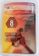 Mini DV Digital Video Cassette 60 Minutes 8 Pack Brand New