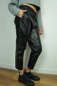 h&m leather pants