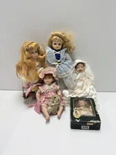 Porcelain Lot of 5 dolls, Vintage doll, Paradise Gallery, Geppeddo