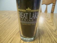 GREAT LAKES BREWING CO. CLEVELAND OHIO DRINKING GLASS MUG CUP 