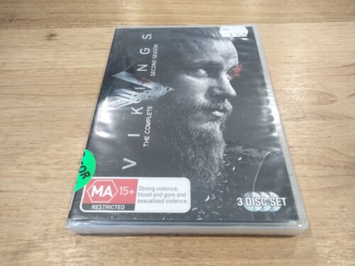 Vikings Season 2 Region 4 Dvd movies rare free shipping brand new sealed  - Picture 1 of 1