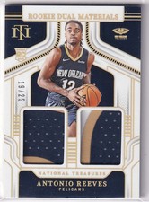 2024-25 Panini NT NBA No. RDM-ARV Antonio Reeves Rookie Patch Gold 19/25