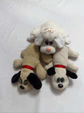Lot Of 3 Vintage Tonka Pound Puppies Stuffed Animals Plush