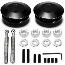 2 Pack Quick Latch Hood Pins Universal 2.44 Diameter Quick Release Latch Push B