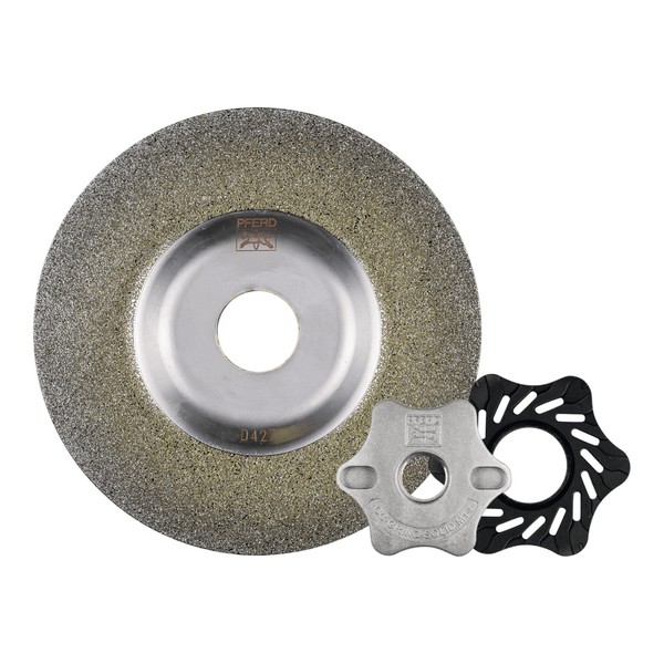 Pferd Tools CC-GRIND Solid Diamond 100X16,0Mm D852 (Sehr Grob) Zum Bearbeiten-image