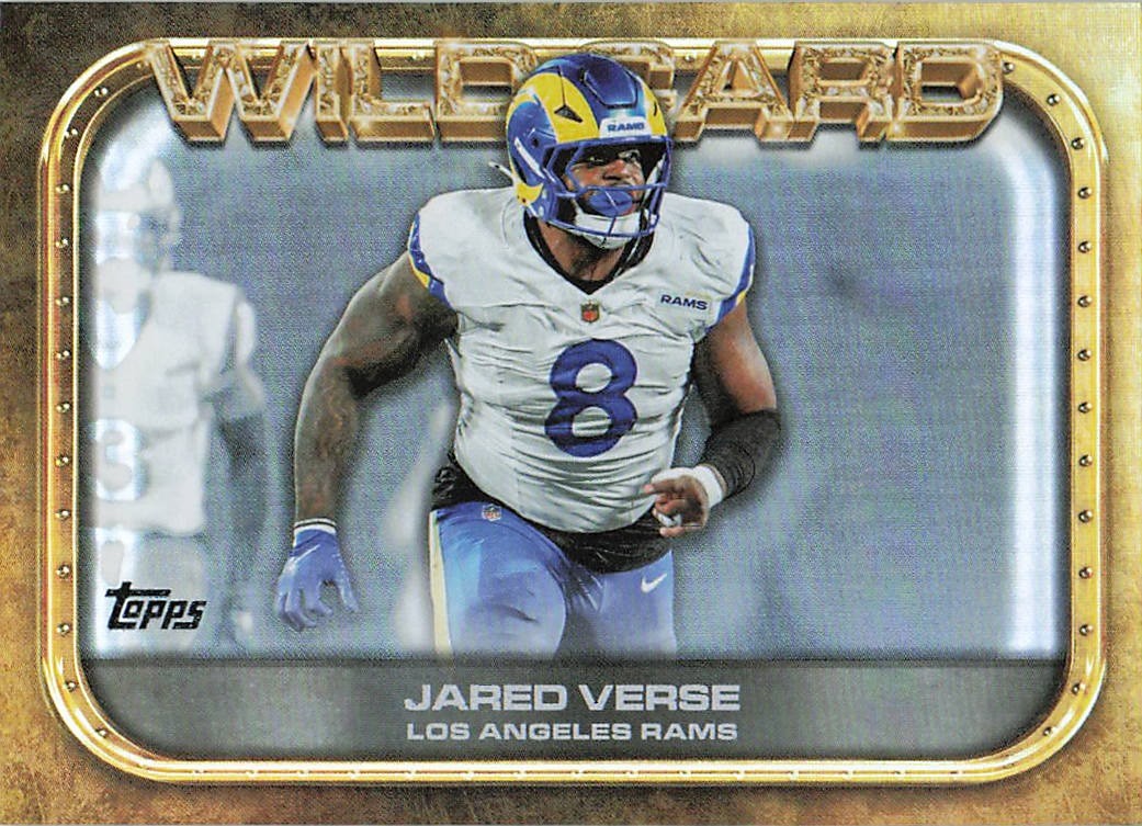 2026 Topps Flagship #WC-23 Jared Verse Wild Card Moments