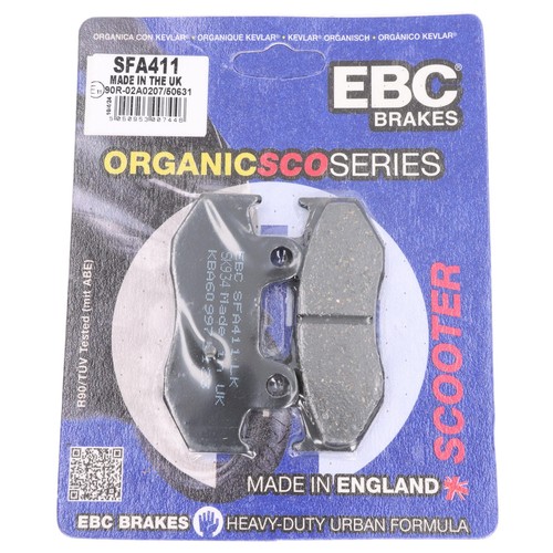 EBC Scooter Pastiglie SFA411 Posteriore per Suzuki Burgman AN250 AN400 AN400S - Foto 3 di 4