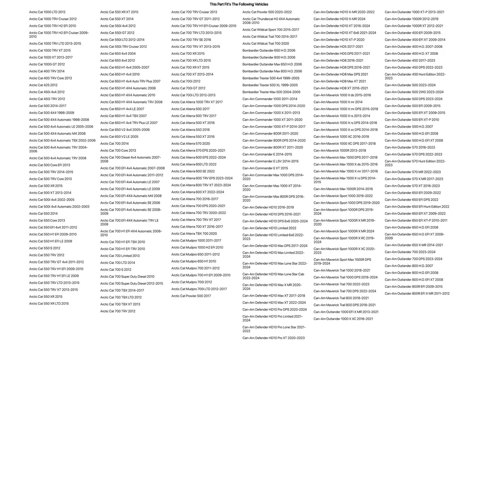 Tusk Megabite® Radial Tire 27x9-12 For POLARIS RANGER 500 CREW 2011-2013 - Image 2 of 4