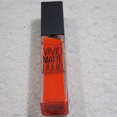 30 ORANGE SHOT Vivid Matte Liquid ColorSensational 0.26fl oz Maybelline New York