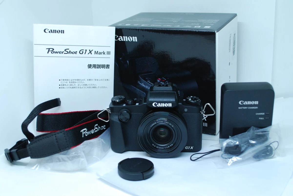 Canon PowerShot G1 X Mark III Digital Cameras for Sale - Shop New