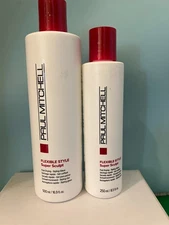 2 Paul Mitchell Flexible Style Super Sculpt Styling Glaze New 16.9oz & 8.5oz