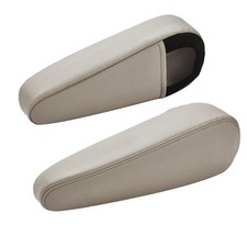 2* Seat Armrest Leather Cover Accessory For Lexus GX470 2003-2009 Ivory Beige