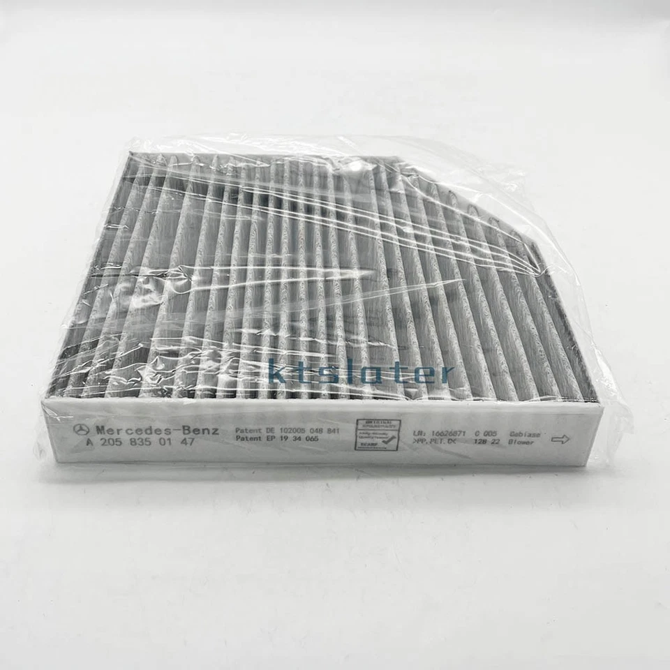 Cabin Air Filter Fits for Mercedes-Benz C300 C63 AMG E300 E400 E450 2058350147 - Изображение 2 из 4
