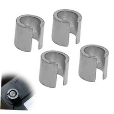 Battery Post Terminal Shims, 2 Pairs Universal Car Battery Negative Battery