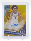 JARED MCCAIN 2023-24 BOWMAN CHROME UNI AUTO YELLOW /75 #BCPA-JM DUKE Q5537
