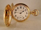 ANTIQUE ILLINOIS "BUNN SPECIAL" 24j 12k GOLD FILLED HUNTER CASE 18s POCKET WATCH