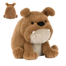 J ellycat Derrick Dog Plush Stuffed Animals Cute Plushies Hug Pillow for Kids 
