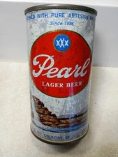 Pearl lager flat top  beer can  ,  San Antionio TX  EMPTY