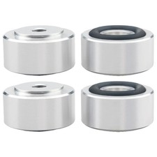 4/8Pcs Aluminum Speaker Isolation Feet Pads Anti-Vibration Shock Absorbing