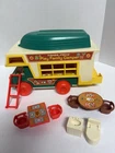 Vintage 1970's Fisher Price Little People Family RV Camper Play Set #994, Read