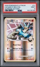 2009 Pokemon Lucario C 31/147 Supreme Victors Reverse Holo PSA 9 No 10s Pop 6 on eBay
