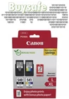 Canon PG-540L / CL-541XL High Yield Genuine Ink Cartridges, Pack of 2 (Colour &