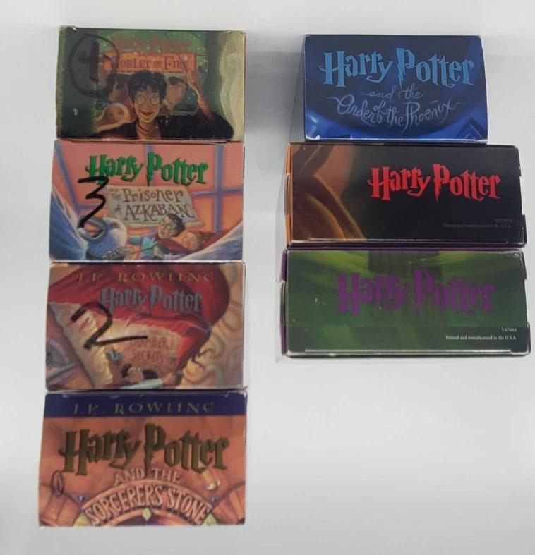 Harry Potter Year 1-7 Cassette CD Audio Book Complete Set Jim Dale J. K. Rowling - Image 3 of 4