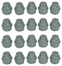 Dorman Grey Lug Nut Cover M24-2.0 Hex 19mm Set 20 for Chevy Buick Pontiac Saturn