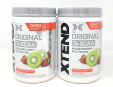 2x Xtend Original BCAA Muscle Recovery Strawberry Kiwi 13.8oz EXP:01/2026