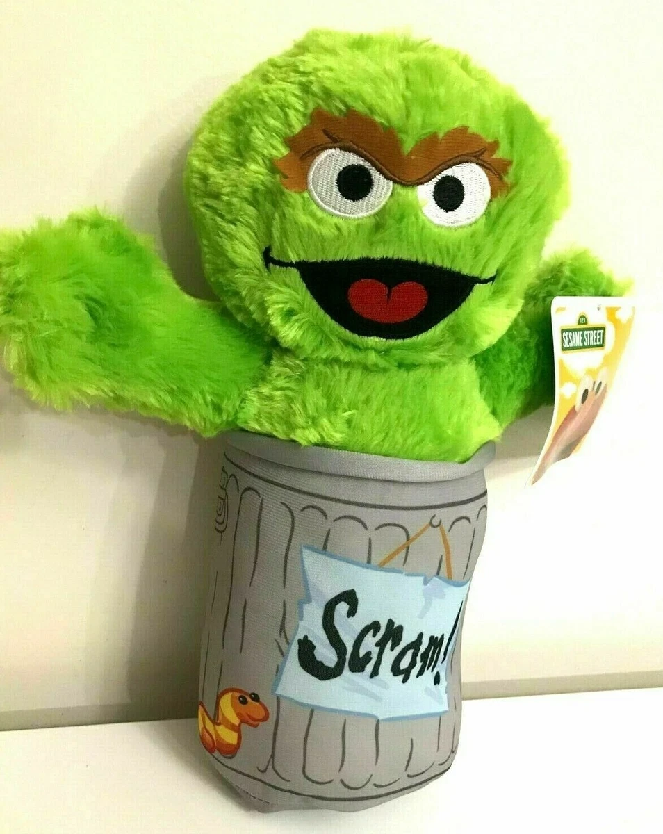 Large oscar the grouch stuffed animal hotsell