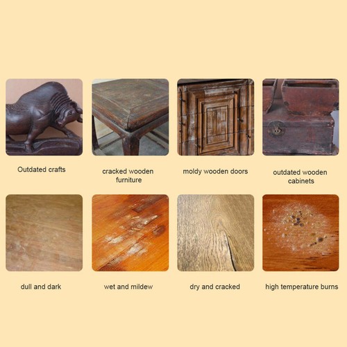 Wood Seasoning Beewax Furniture Polish Beeswax - Traditional Natural Wood Wax - Picture 8 of 12