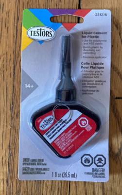TESTORS LIQUID CEMENT PRECISION plastic model glue adhesive TES3507 TES281216