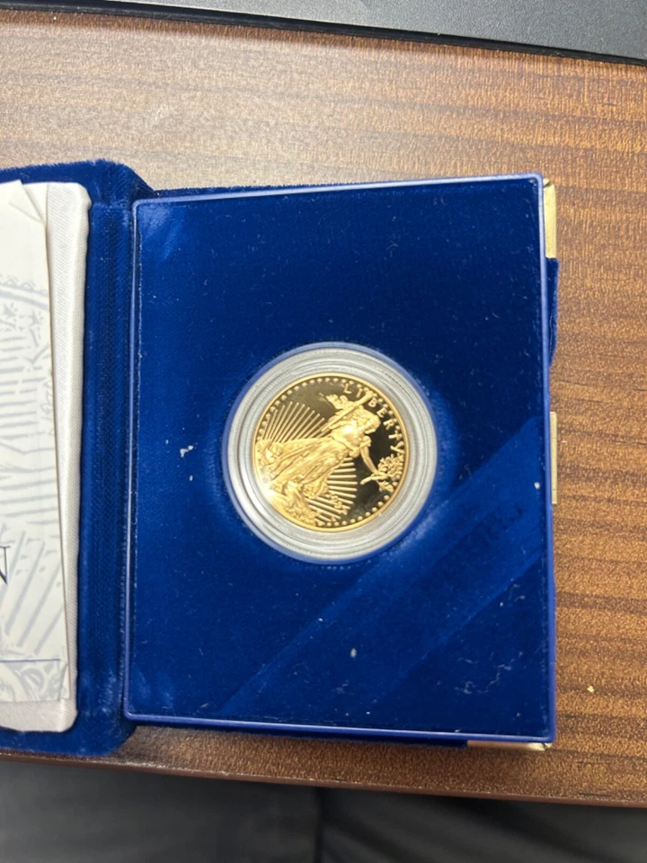 1997 american eagle gold coin 1/2 Oz 25$ - Image 4 of 4