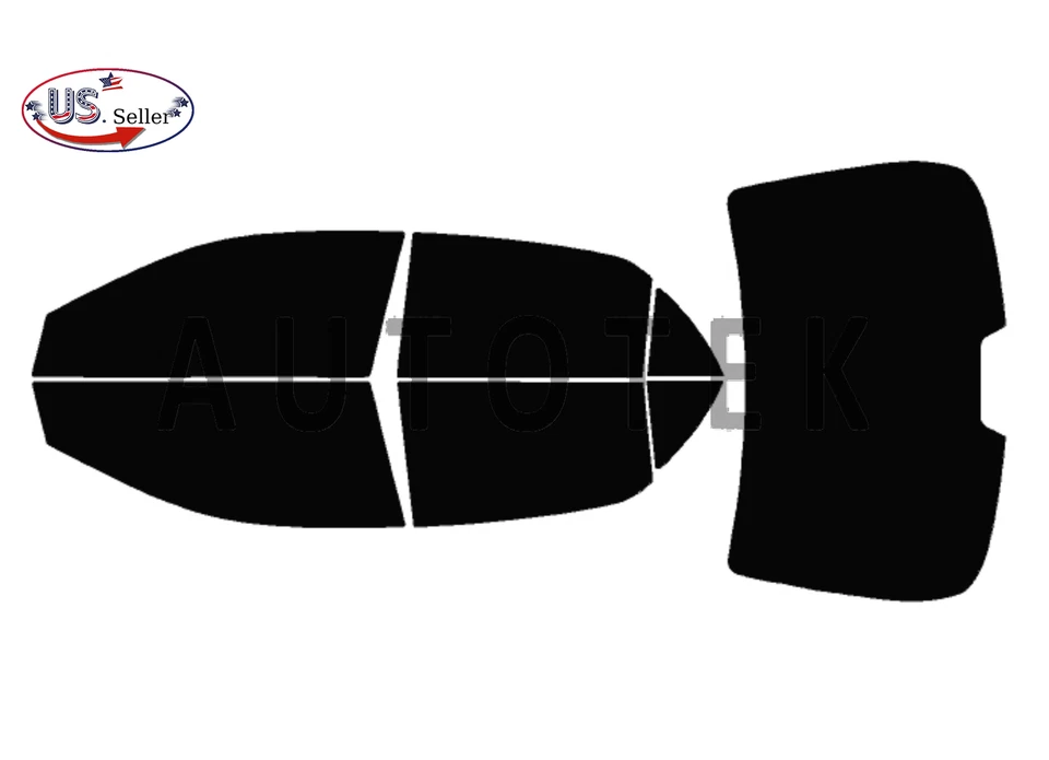 Película de ventana precortada cualquier tono de tinte para Toyota Corolla 2009-2013 películas de tinte Foto 2 de 4