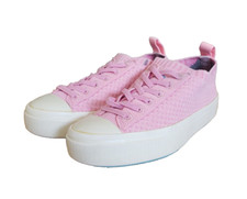 Native Jefferson 2.0 High Liteknit Size J1 Junior Pink Sneakers Slip on Shoes