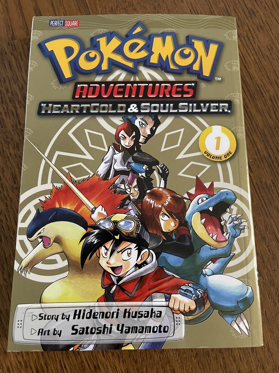 Mangá Pokémon Adventures - Arco HeartGold e SoulSilver