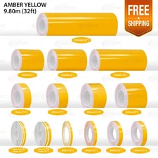 DARK YELLOW PIN STRIPE Car Model Streamline Adhesive TAPE Decal Vinyl Sticker