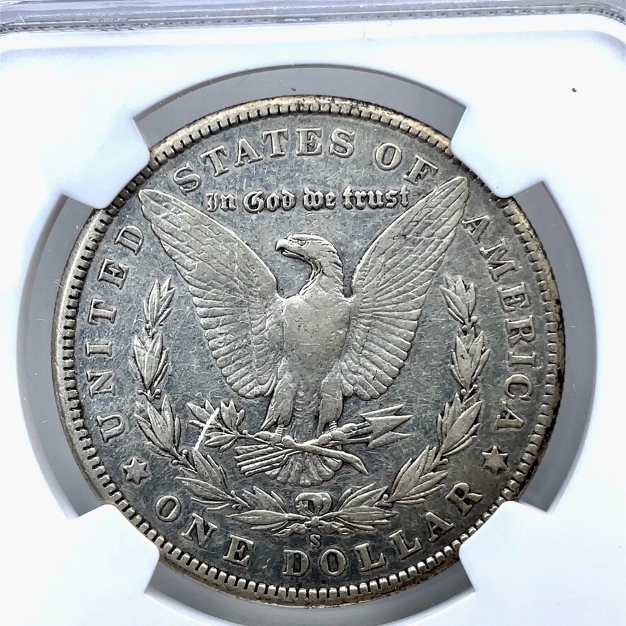 1903 S $1 Morgan Silver Dollar  NGC XF Details Cleaned - Image 4 of 4