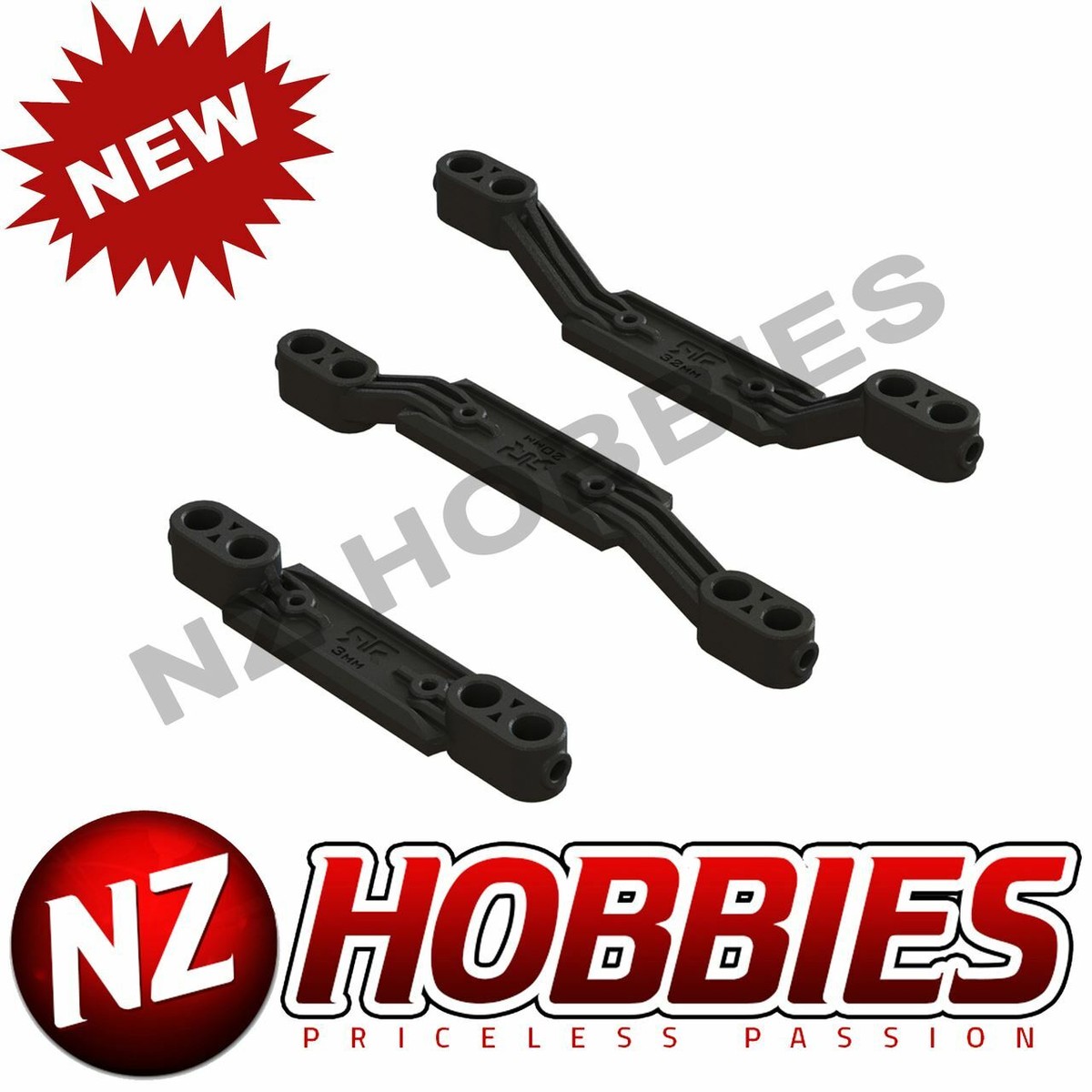 Arrma Infraction Body Post Mount Set Arrma Infraction Body Post Mount Set