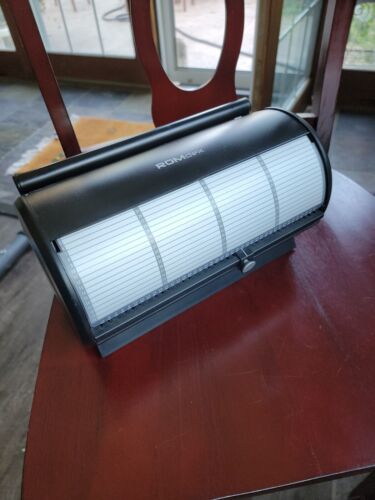 80 Disc CD Holder DVD Case Storage Rolodex carrying case ROMdex - Picture 2 of 5