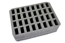 Precut 32 Overbuilt knife Collectors foam fit Pelican Vault V200 case +nameplate