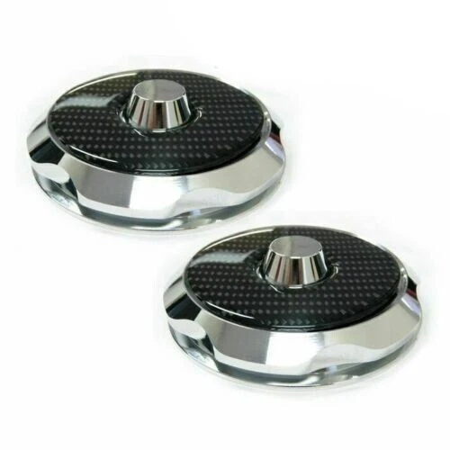 Billet Chrome & Carbon Fibre for VF Commodore HSV SS SSV 6.0 6.2 4 Caps & Struts - image 2 of 3