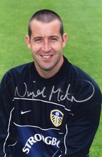 NIGEL MARTYN AUTOGRAPH, LEEDS UNITED, FOOTBALL